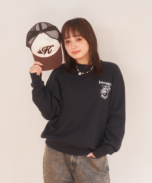 kaoyorinakami(カオヨリナカミ)の「soccer boy sweat / サッカーボーイスウェット(スウェット・メンズ・マスタード/ブラック/グレー・X-SMALL/SMALL/MEDIUM/LARGE/X-LARGE)」の8枚目の写真