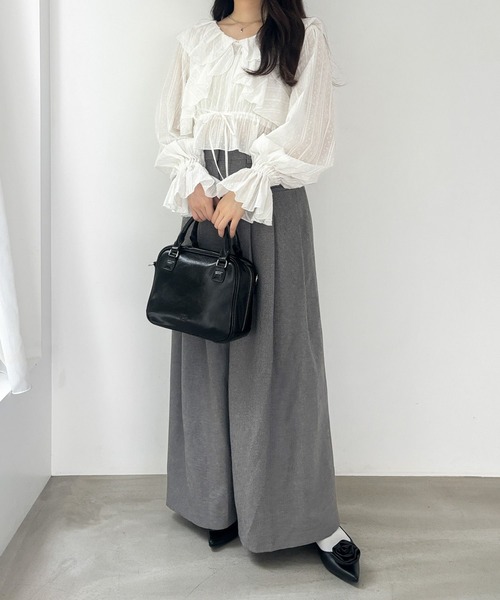 Heather（ヘザー）の「ローズフラットパンプス　133233（パンプス・レディース・ブラック/シルバー・S/M/L）」の5枚目の写真