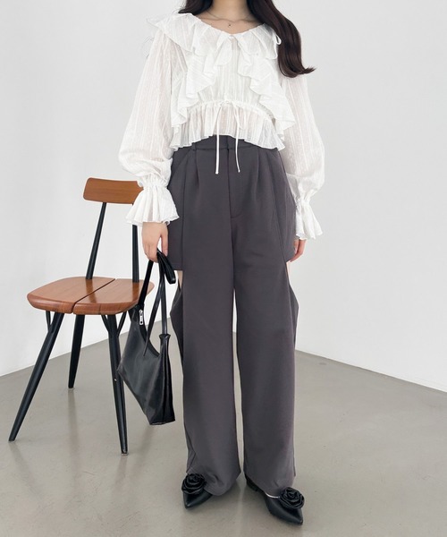 Heather（ヘザー）の「ローズフラットパンプス　133233（パンプス・レディース・ブラック/シルバー・S/M/L）」の6枚目の写真