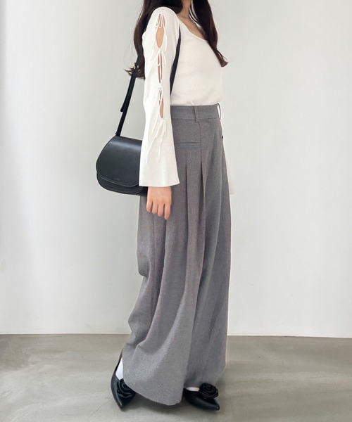 Heather（ヘザー）の「ローズフラットパンプス　133233（パンプス・レディース・ブラック/シルバー・S/M/L）」の7枚目の写真