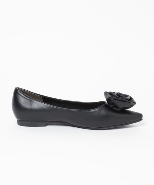 Heather（ヘザー）の「ローズフラットパンプス　133233（パンプス・レディース・ブラック/シルバー・S/M/L）」の11枚目の写真