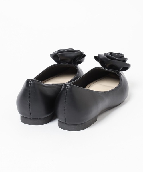 Heather（ヘザー）の「ローズフラットパンプス　133233（パンプス・レディース・ブラック/シルバー・S/M/L）」の12枚目の写真