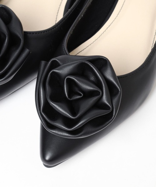 Heather（ヘザー）の「ローズフラットパンプス　133233（パンプス・レディース・ブラック/シルバー・S/M/L）」の14枚目の写真
