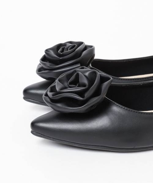 Heather（ヘザー）の「ローズフラットパンプス　133233（パンプス・レディース・ブラック/シルバー・S/M/L）」の17枚目の写真