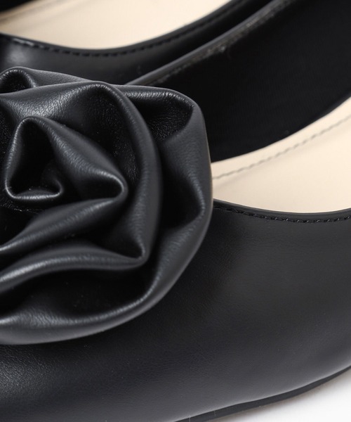 Heather（ヘザー）の「ローズフラットパンプス　133233（パンプス・レディース・ブラック/シルバー・S/M/L）」の20枚目の写真