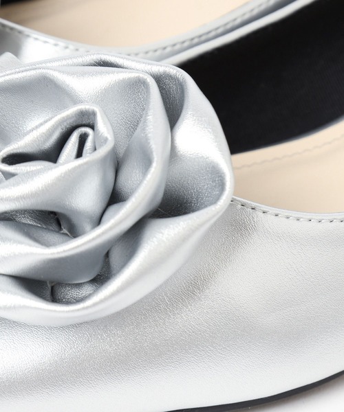 Heather（ヘザー）の「ローズフラットパンプス　133233（パンプス・レディース・ブラック/シルバー・S/M/L）」の21枚目の写真