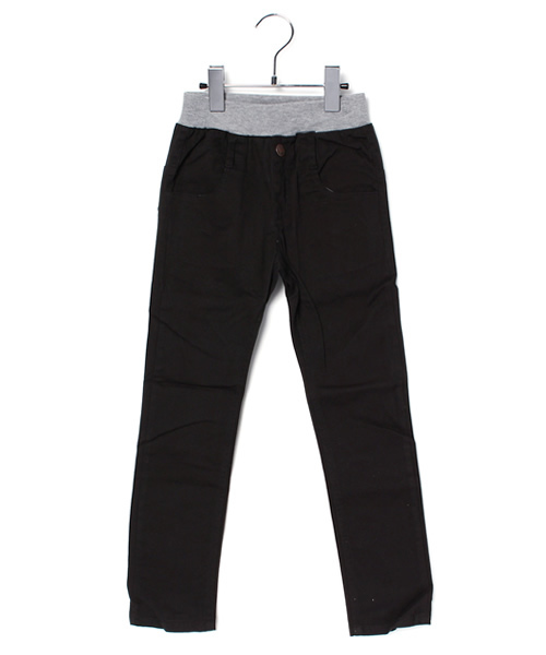 RUGGEDWORKS（ラゲッドワークス）の「ウエストリブチノストレッチスキニーパンツ 【120～150㎝】（チノパンツ・キッズ・ピンク/イエロー/グレー/ネイビー・140cm/150cm/120cm/130cm）」の3枚目の写真
