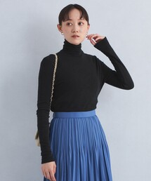 green label relaxing | スラブウール タートルネック プルオーバー カットソー(Tシャツ/カットソー)