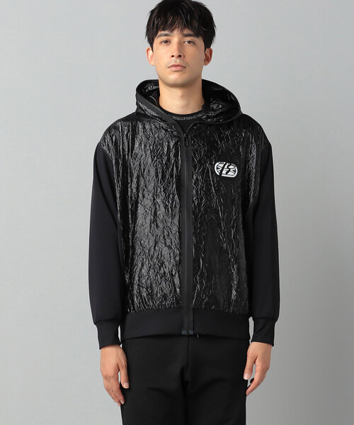 β MEN（ベータメン）の「シルクナイロン　ワッペン付きブルゾン（ブルゾン・メンズ・ブラック・M/L）」の5枚目の写真