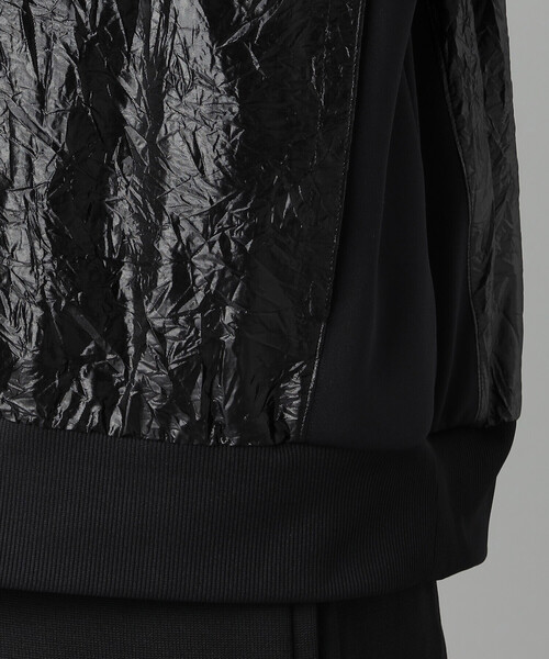 β MEN（ベータメン）の「シルクナイロン　ワッペン付きブルゾン（ブルゾン・メンズ・ブラック・M/L）」の11枚目の写真