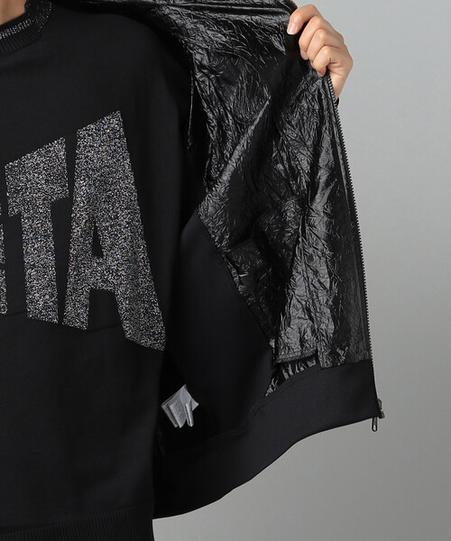 β MEN（ベータメン）の「シルクナイロン　ワッペン付きブルゾン（ブルゾン・メンズ・ブラック・M/L）」の12枚目の写真