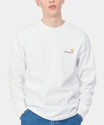 Carhartt WIP | Carhartt WIP/カーハートダブリューアイピー ロンTee/無地Tee オーガニックコットン ルーズシルエット I029955(Tシャツ/カットソー)