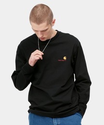 Carhartt WIP/カーハートダブリューアイピー ロンTee/無地Tee オーガニックコットン ルーズシルエット I029955