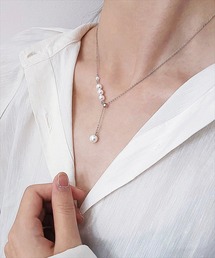 BAYBLO（ベイブロ）の「(SB)パール アクセント レオンチェーン アロイ ネックレス（ネックレス）」