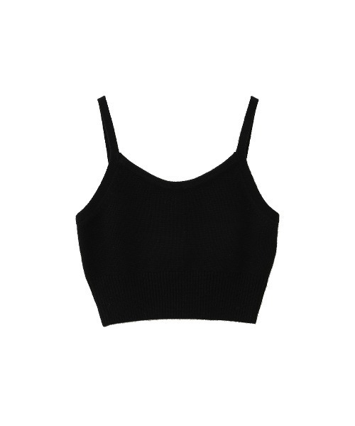 BUSTIER SET BOAT NECK KNIT CARDIGAN（カーディガン/ボレロ）｜CLANE