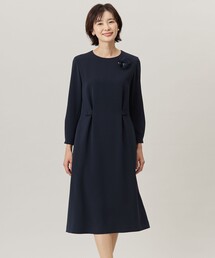 J.PRESS（ジェイプレス）の「【セットアップ対応・洗える】セラテリーダブルクロス ワンピース（ワンピース）」