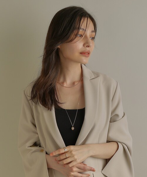 COCOSHNIK(ココシュニック)の「K10メッシュパターン リング大(リング・レディース・イエローゴールド・10/12/14)」の7枚目の写真