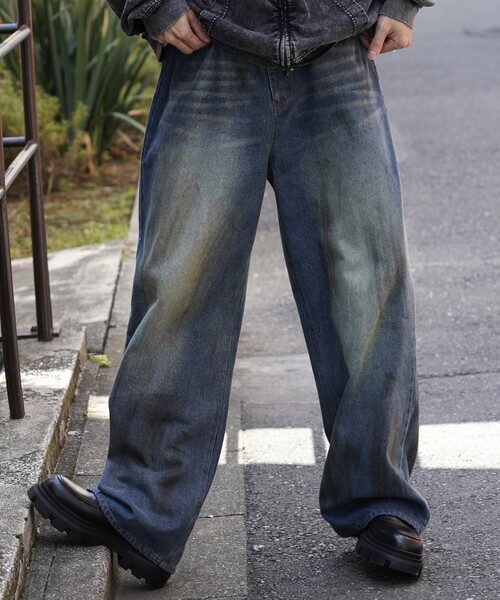 Dab DirtyA POPUP限定 デニムパンツ S PUBLUX（パブリュクス）の「PUBLUX/パブリュクス Dirty denim pants