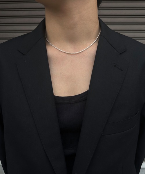 whoseA(フーシー)の「【silver925】RopeNecklace/ ロープチェーンネックレス(ネックレス・メンズ・シルバー・FREE)」の13枚目の写真