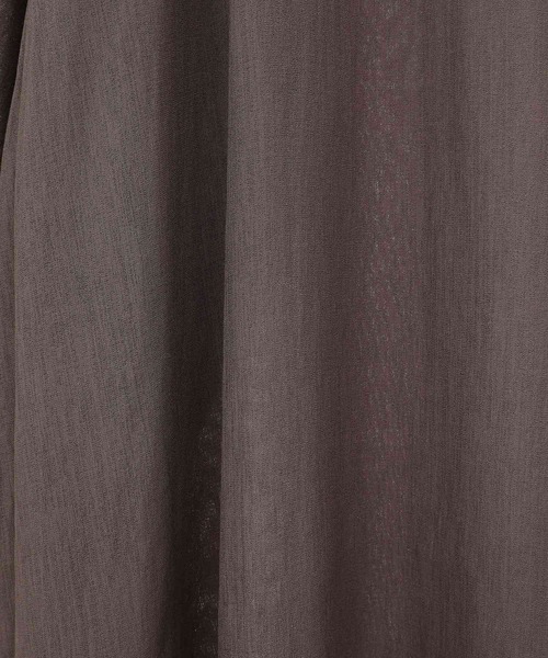CRAFT STANDARD BOUTIQUE(クラフトスタンダードブティック)の「ヴィンテージボイル羽織ワンピース(シャツワンピース・レディース・モカ/キャメル/ブラック/グレイッシュベージュ・FREE)」の17枚目の写真
