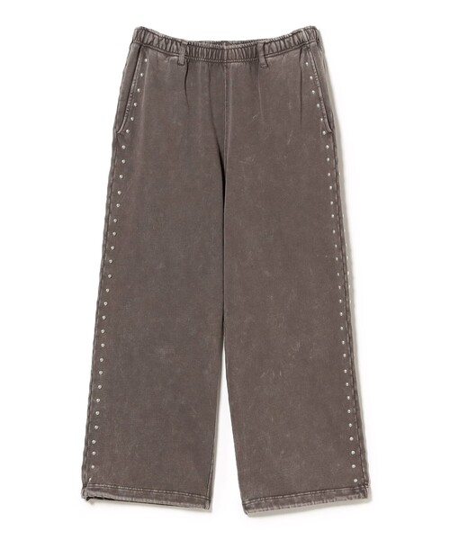 FUTURE ARCHIVE(フューチャーアーカイブ)の「FUTURE ARCHIVE / FADE STUDS PANTS(スウェットパンツ・メンズ・パープル/グレー・XL/L)」の2枚目の写真