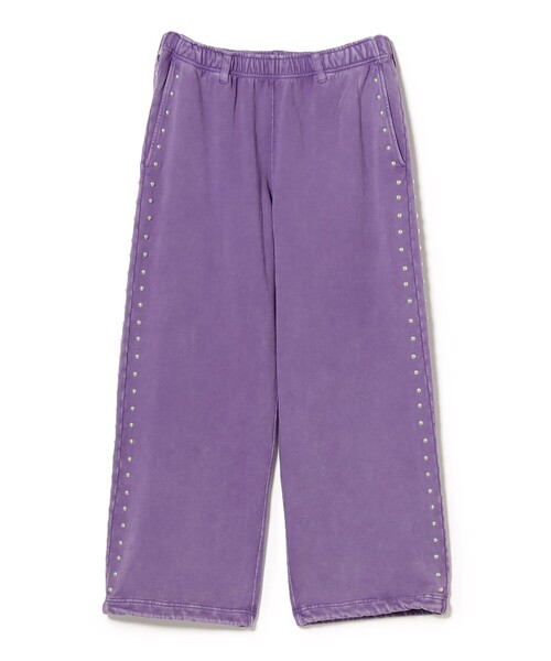 FUTURE ARCHIVE(フューチャーアーカイブ)の「FUTURE ARCHIVE / FADE STUDS PANTS(スウェットパンツ・メンズ・パープル/グレー・XL/L)」の7枚目の写真