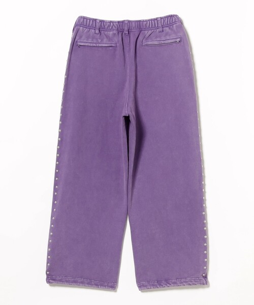 FUTURE ARCHIVE(フューチャーアーカイブ)の「FUTURE ARCHIVE / FADE STUDS PANTS(スウェットパンツ・メンズ・パープル/グレー・XL/L)」の8枚目の写真