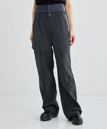 IHNN（イン）の「【IHNN/イン】LAYERD NYLON PANTS/レイヤードナイロンパンツ（その他パンツ）」
