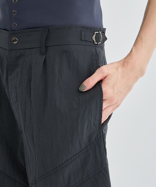 IHNN（イン）の「【IHNN/イン】LAYERD NYLON PANTS/レイヤードナイロンパンツ（その他パンツ・レディース・ブラック・36/38）」の12枚目の写真