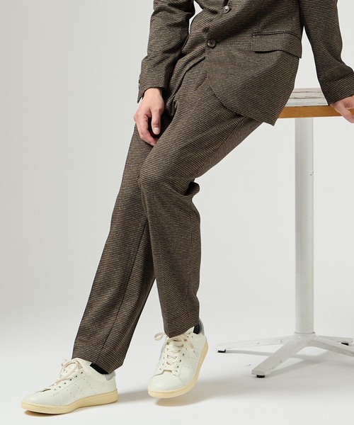 【セール】ムリネジャージーチドリスラックス（スラックス）｜B.C STOCK（ベーセーストック）