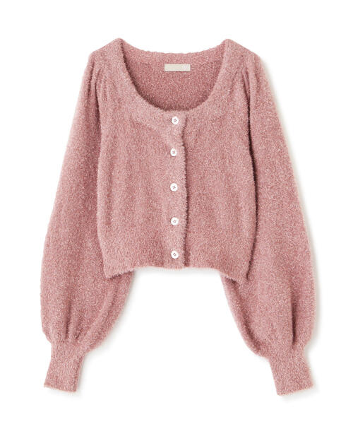 FREE'S MART(フリーズマート)の「◇ラメシャギーニットカーディガン(カーディガン/ボレロ・レディース・ピンク/グレー/グリーン系その他/ホワイト・FREE)」の9枚目の写真