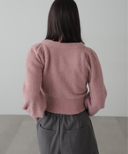 セール】◇ラメシャギーニットカーディガン（カーディガン/ボレロ