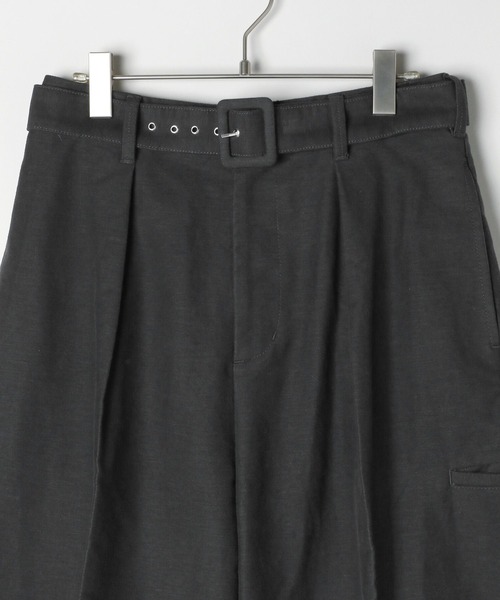niko and...(ニコアンド)の「【WILLIAM B.ELIOTT】 モールスキンベルトパンツ(その他パンツ・レディース・ベージュ/チャコール・LARGE/MEDIUM)」の8枚目の写真