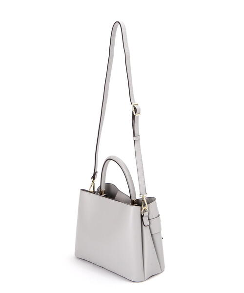 EDIT COLOGNE（エディットコロン）の「フロントリボンバッグ（ショルダーバッグ・レディース・ホワイト系その他/グレー/ブラック・ﾌﾘ-）」の6枚目の写真