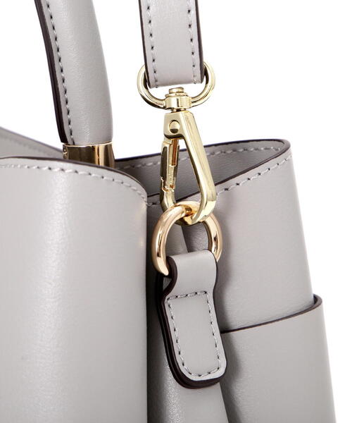 EDIT COLOGNE（エディットコロン）の「フロントリボンバッグ（ショルダーバッグ・レディース・ホワイト系その他/グレー/ブラック・ﾌﾘ-）」の8枚目の写真