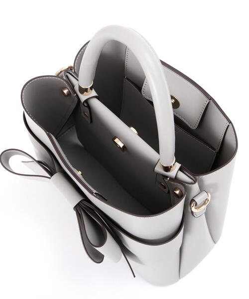 EDIT COLOGNE（エディットコロン）の「フロントリボンバッグ（ショルダーバッグ・レディース・ホワイト系その他/グレー/ブラック・ﾌﾘ-）」の12枚目の写真