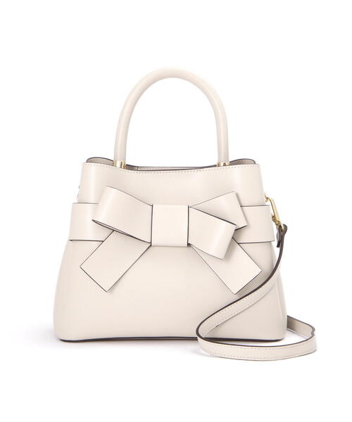 EDIT COLOGNE（エディットコロン）の「フロントリボンバッグ（ショルダーバッグ・レディース・ホワイト系その他/グレー/ブラック・ﾌﾘ-）」の13枚目の写真