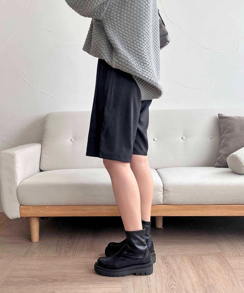 apres jour clair(アプレジュールクレア)の「【apres jour clair】ハーフパンツ【ZOZOTOWN限定アイテム】(その他パンツ・レディース・ブラック/グレー/ブラウン系その他・フリー/X-LARGE)」の5枚目の写真