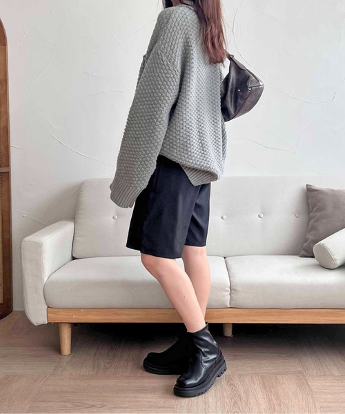 apres jour clair(アプレジュールクレア)の「【apres jour clair】ハーフパンツ【ZOZOTOWN限定アイテム】(その他パンツ・レディース・ブラック/グレー/ブラウン系その他・フリー/X-LARGE)」の10枚目の写真