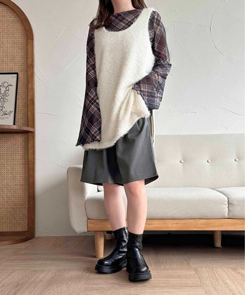 apres jour clair(アプレジュールクレア)の「【apres jour clair】ハーフパンツ【ZOZOTOWN限定アイテム】(その他パンツ・レディース・ブラック/グレー/ブラウン系その他・フリー/X-LARGE)」の13枚目の写真