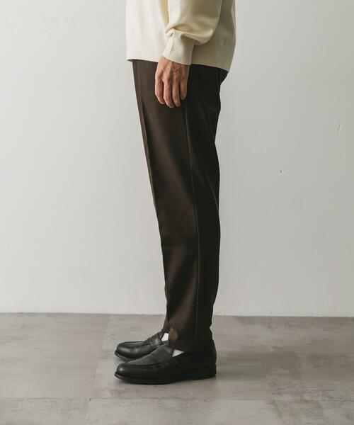 URBAN RESEARCH DOORS（アーバンリサーチドアーズ）の「ウールライクテーパードトラウザー（その他パンツ・メンズ・ブラウン系その他/ブラック/グレー系その他/チャコールグレー・MEDIUM/SMALL/LARGE）」の16枚目の写真