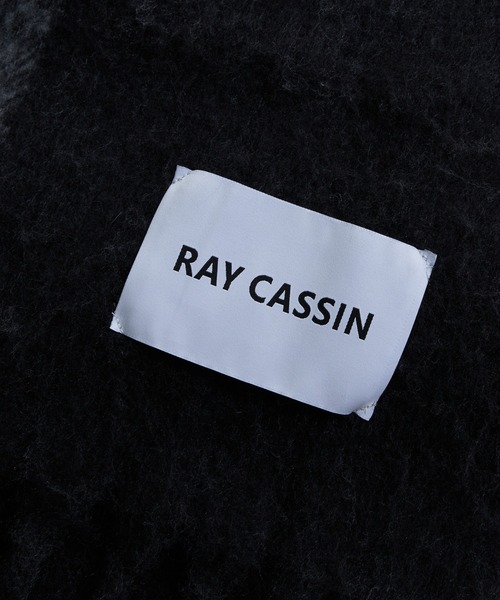 RAY CASSIN(レイカズン)の「チェック柄大判マフラー(マフラー・レディース・ブルー系その他2/ホワイト系その他2/ピンク系その他2/オレンジ系その他2・FREE)」の22枚目の写真