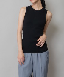 Munich | コットンリブノースリーブプルオーバー(タンクトップ)