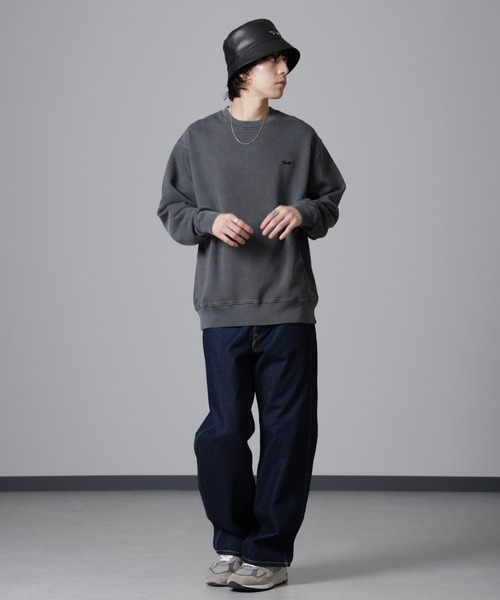 PENNEYS（ぺニーズ）の「PENNEYS/PENNEYS BLACK ピグメントスウェット（スウェット・メンズ・スミクロ/アイボリー・M/L）」の7枚目の写真