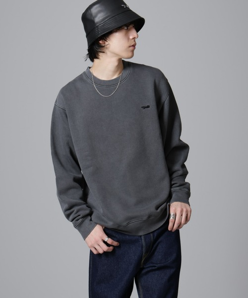 PENNEYS（ぺニーズ）の「PENNEYS/PENNEYS BLACK ピグメントスウェット（スウェット・メンズ・スミクロ/アイボリー・M/L）」の3枚目の写真