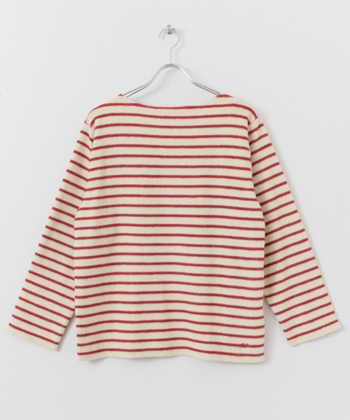 URBAN RESEARCH DOORS MENS（アーバンリサーチ ドアーズ メンズ）の「FORK＆SPOON 起毛ボーダーカットソー（Tシャツ/カットソー・メンズ・ネイビー/グレー/グリーン/ベージュ・40/38）」の3枚目の写真