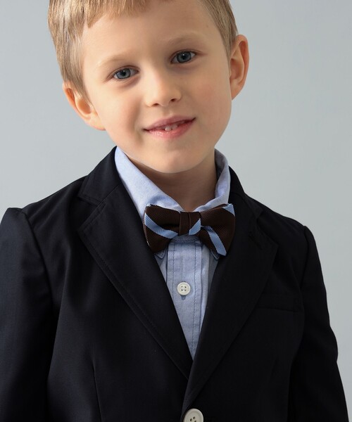 こども ビームス（コドモビームス）の「セレモニー キッズ ボウタイ（蝶ネクタイ・キッズ・ホワイト系その他2/ブラック系その他/シルバー/ホワイト系その他5/ブラック系その他2/ホワイト/オフホワイト・ONE SIZE）」の4枚目の写真