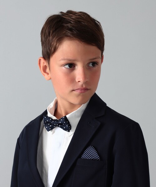 こども ビームス（コドモビームス）の「セレモニー キッズ ボウタイ（蝶ネクタイ・キッズ・ホワイト系その他2/ブラック系その他/シルバー/ホワイト系その他5/ブラック系その他2/ホワイト/オフホワイト・ONE SIZE）」の10枚目の写真