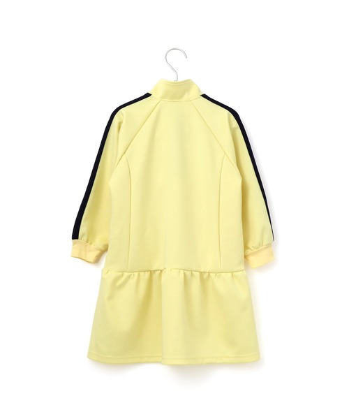 MAKE YOUR DAY（メイクユアデイ）の「トラックワンピース■80～140cm（ワンピース・キッズ・イエロー/サーモンピンク/ブラック・80/90/100/110/120/130/140）」の19枚目の写真