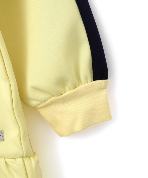 MAKE YOUR DAY（メイクユアデイ）の「トラックワンピース■80～140cm（ワンピース・キッズ・イエロー/サーモンピンク/ブラック・80/90/100/110/120/130/140）」の11枚目の写真